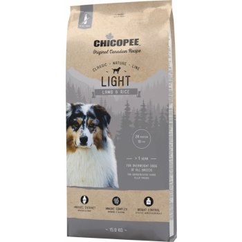 Chicopee Classic Nature Light Lamb & Rice 15 kg od 949 Kč - Heureka.cz