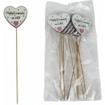 Dekorační zápich s nápisem Nejlepší maminka na světě, 8 ks D7872 – Zboží Dáma