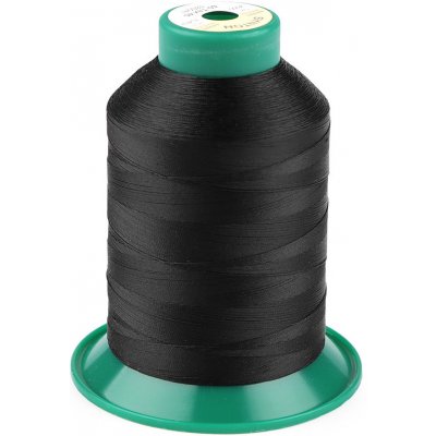 Prima-obchod Polyesterové nitě Synton 60 návin 1800 m, barva 4000 černá – Zboží Dáma