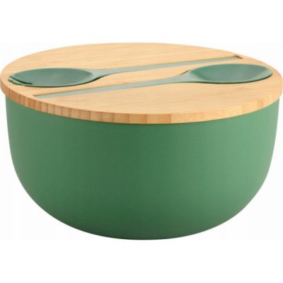 Kesper Miska na salát s příbory, 24 x 13 cm – Zboží Dáma