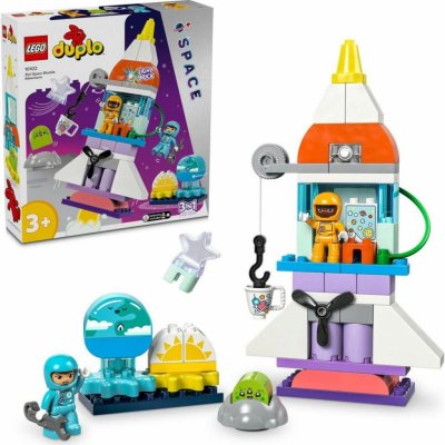 LEGO® DUPLO 10422 Vesmírné dobrodružství s raketoplánem – Zboží Mobilmania