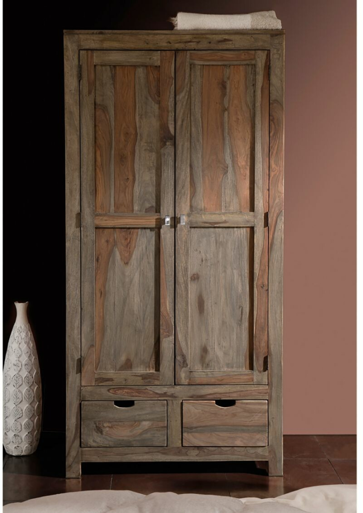 Bighome GREY WOOD 200 x 96 cm masivní indický palisandr