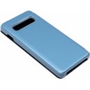 Pouzdro Bomba Zrcadlové silikonové otevírací Samsung - modré Model: Galaxy S10 FL003BLUE_SAM-S10