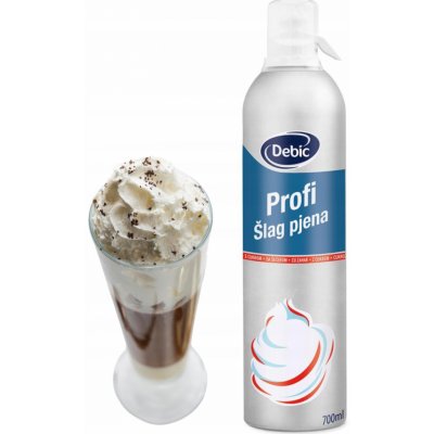 Debic Šlehačka neslazená ve spreji 35% 700ml – Zboží Dáma
