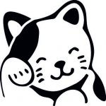 Artemiss Spící kočka plastová šablona 353 B 14,5x14,5cm – Sleviste.cz