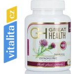 Great Health Ostropestřec mariánský 80% silymarinů 500 mg 100 tobolek – Hledejceny.cz