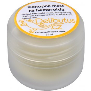 Delibutus Konopná mast na hemeroidy 30 ml