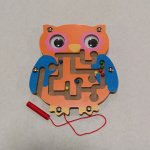 Montessori Magnetické bludiště sova – Zboží Dáma