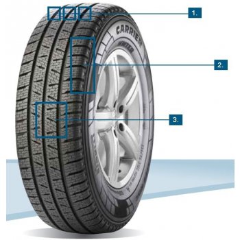 Pneumatiky Pirelli Carrier Winter 235/65 R16 118R