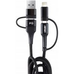 Multikabel USB C-USB C iOs USB A FullLINK 1m UC-15 | Zboží Auto