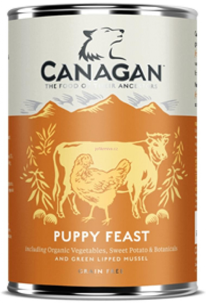 Canagan Dog Puppy Feast 6 x 400 g
