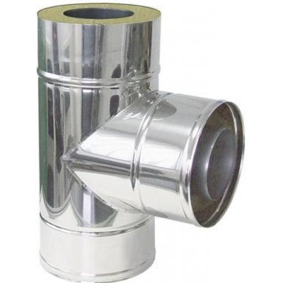 Bokra Komínový izolovaný T-kus 90° 250mm IZOL 50 – Zboží Mobilmania