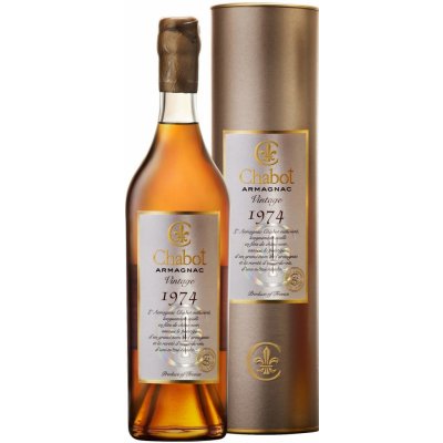 Chabot armagnac Vintage 1974 40% 0,7 l (tuba) – Hledejceny.cz