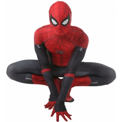 Celotělový Spidermana s maskou červený – Zboží Dáma