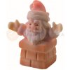 Pečicí forma Martellato Silikonová 3D forma na pralinky Santa Claus v komíně 60x32x70 mm 30SM080 Silicone Idea