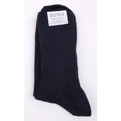 Novadotex pánské zdravotní ponožky tmavě šedá – Zboží Mobilmania