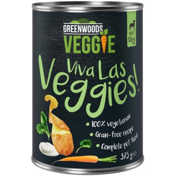 Greenwoods Veggie s jogurtem bramborami karotkami a špenátem 12 x 375 g