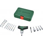 BOSCH Ráčnový šroubovák T-rukojetí Sada 22 bitů 1600A02Z9T – Zboží Dáma
