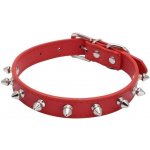 Yiwong kožený obojek s hroty obojek s kuličkovými nýty nastavitelný obojek s hroty – Zbozi.Blesk.cz