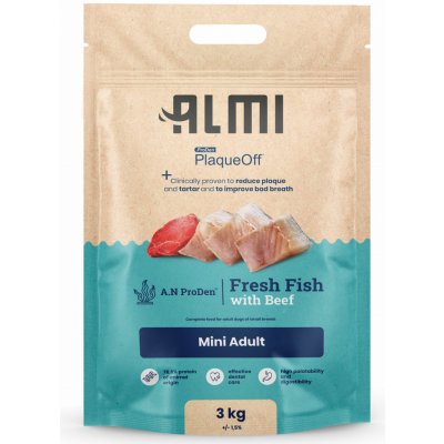 Almi Mini Adult Granule s mořskou řasou 3 kg