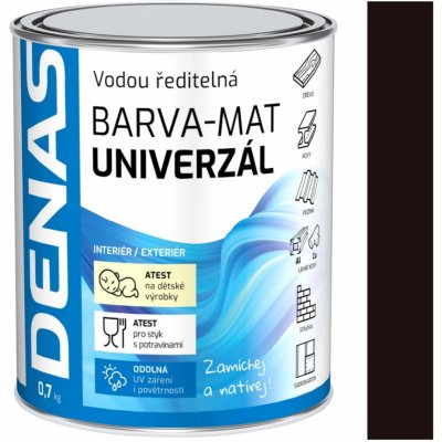Denas Univerzál mat 0,7 kg palisandr – Hledejceny.cz