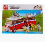 Sluban B0566 Kempovací vůz s vlekem – Zboží Mobilmania