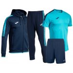 Set Joma Olimpiada sportovní oblečení černá/reflex zelená – Zboží Dáma