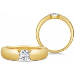 Sofia Diamonds zlatý zásnubní prsten s diamantem BDRB00137YG – Sleviste.cz