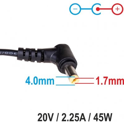 Akyga AK-ND-50 20V/2.25A 45W - neoriginální – Zboží Živě