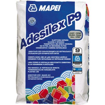 MAPEI ADESILEX P9 Cementové flexibilní lepidlo na obklady a dlažby 25kg šedé