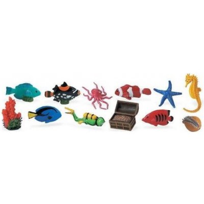Safari Ltd. Didaktická hračka Vak Korálový útes 48ks
