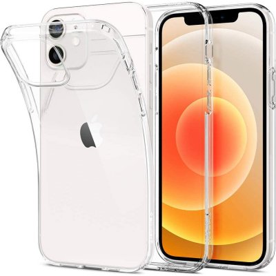 Pouzdro Spigen Liquid Crystal Iphone 12/12 Pro Crystal čiré – Zboží Mobilmania