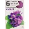 Svíčka Admit Tea Lights Violet 6 ks