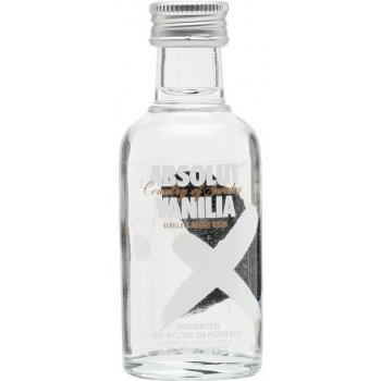 Absolut Vanilia 38% 0,05 l (holá láhev)