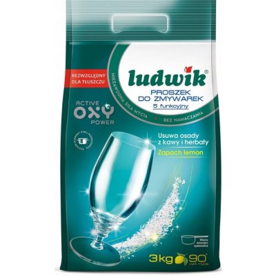 Ludwik Prášek do myčky 5funkční sáček 3 kg – Hledejceny.cz