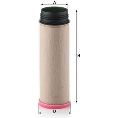 MANN-FILTER Filtr - sekundární vzduch MANN CF1250 (MF CF1250) – Hledejceny.cz