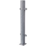 Plotový sloupek s deskou 50x100 žárově pozinkovaný – Zboží Mobilmania