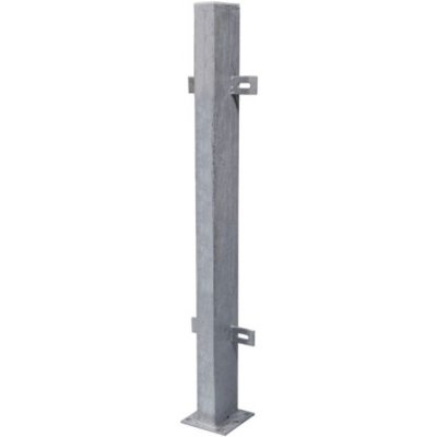 Plotový sloupek s deskou 50x100 žárově pozinkovaný – Zboží Mobilmania