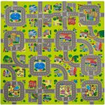 Humbi Pěnové puzzle vzdělávací podložka zelená 18 puzzle – Sleviste.cz