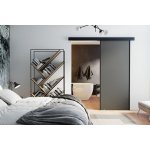 VILEN DOOR Posuvné dveře na stěnu MARTI Antracit 76 x 205 cm – Sleviste.cz