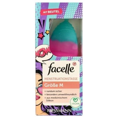 Facelle Menstruační kalíšek vel. M zelený – Zboží Dáma