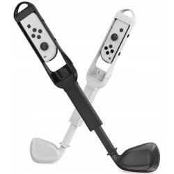 MariGames 2 černé a bílé golfové hole Joy-Con Nintendo Switch OLED / DSS-143