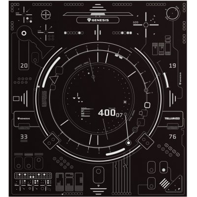 Genesis TELLUR 400 SQUARE HUD 100cm NDG-2065 – Zboží Dáma