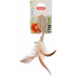 Zolux Ethicat Karton ovál s pírkem 4,4 x 21 x 3,3 cm – Zboží Dáma