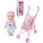 Wiky Miminko se zvuky a kočárkem 27cm - český obal – Sleviste.cz