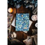 Látkový obal na knihy booksleeve Zelenomodré listy – Zboží Mobilmania