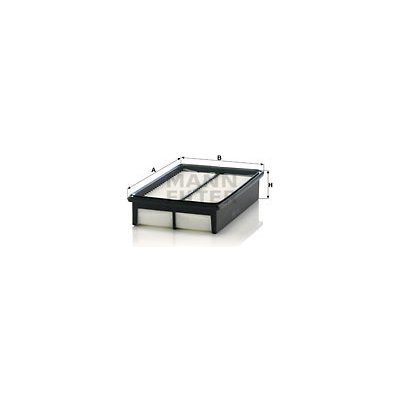 Vzduchový filtr MANN-FILTER C 28 017 – Hledejceny.cz
