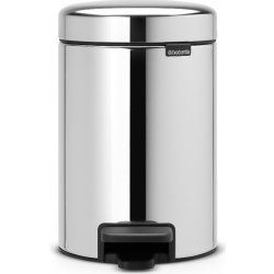 Brabantia NewIcon Pedálový koš 3 L lesklá ocel 113147