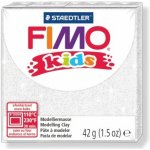 FIMO Modelovací hmota bílá se třpytkami Kids 8030-052 42 g