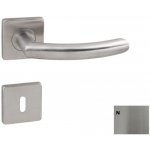 MP kování Nero-HR BB klika/klika broušená nerez – Sleviste.cz